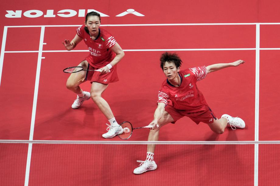 [图]寰球羽联年终总决赛 蒋振邦/魏雅欣晋级混双决赛